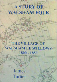 book cover showing 1842 walsham-le-willows parish map