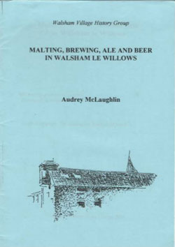 line drawing cover illustration of the maltings in wattisfield road